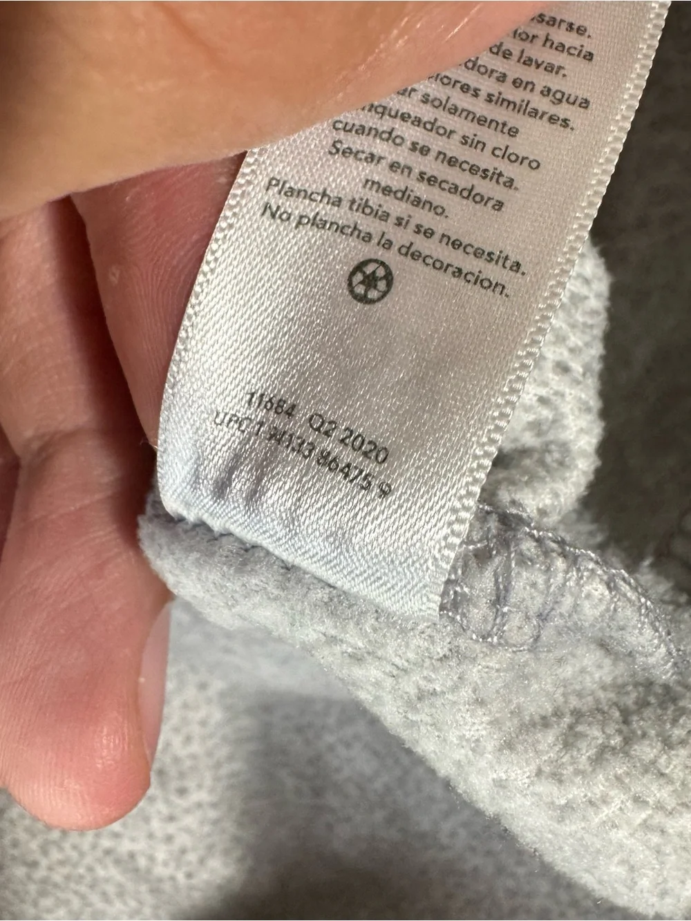 Carters Kid Full Zip Sweater Girls 6/6x Grey Gray Hoodie 100% Polyester